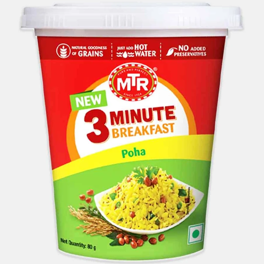 Mtr 3 Minute Breakfast Poha 80g